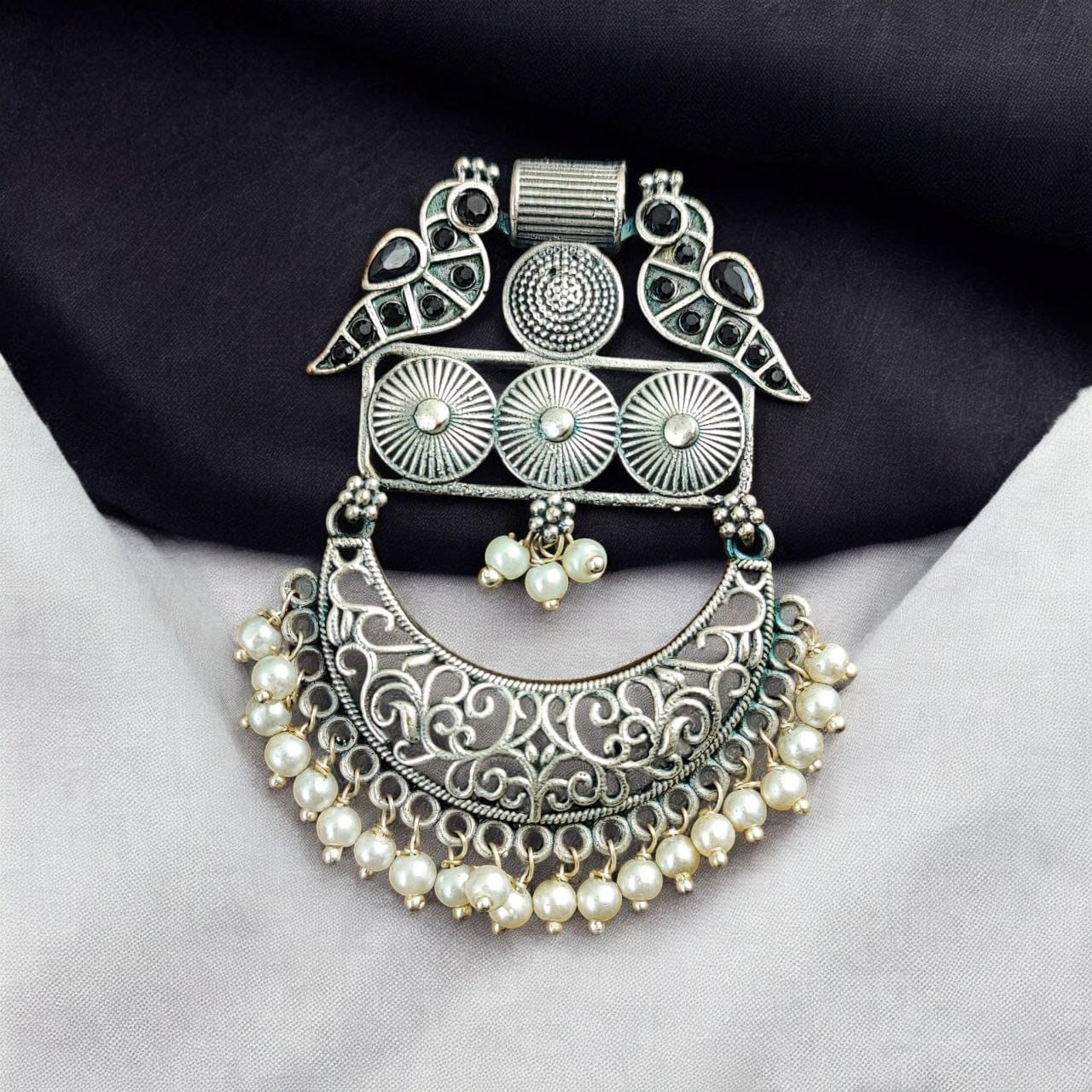 Traditional Bird Style Earrings | Buy Stone Work Dangler Stud Jewelry